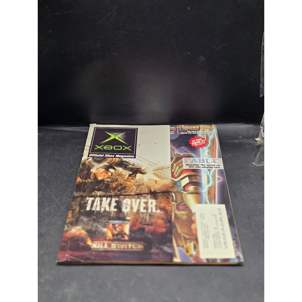 Official Xbox Magazine Fable Best Games of 2004 Original Xbox